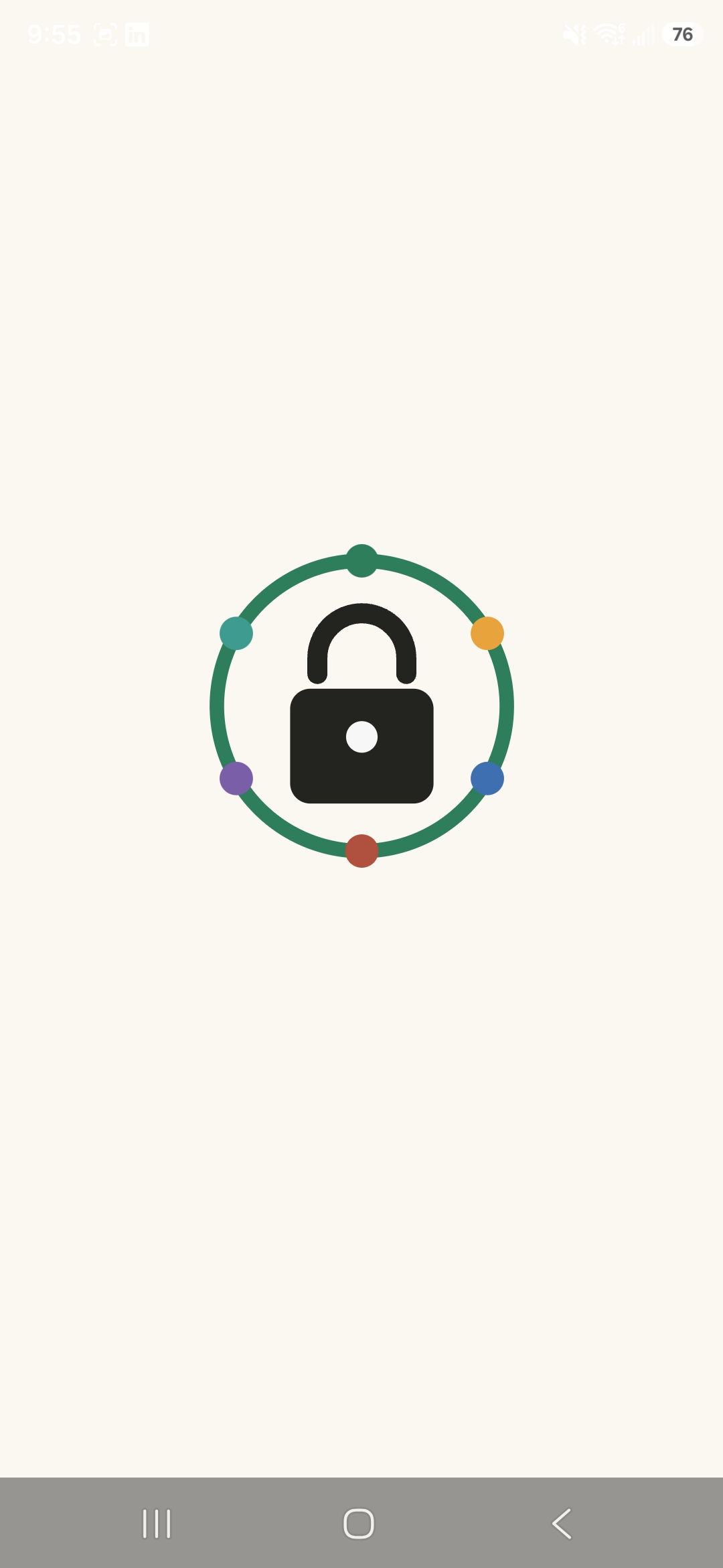 FamilyCircle privacy lock logo screen